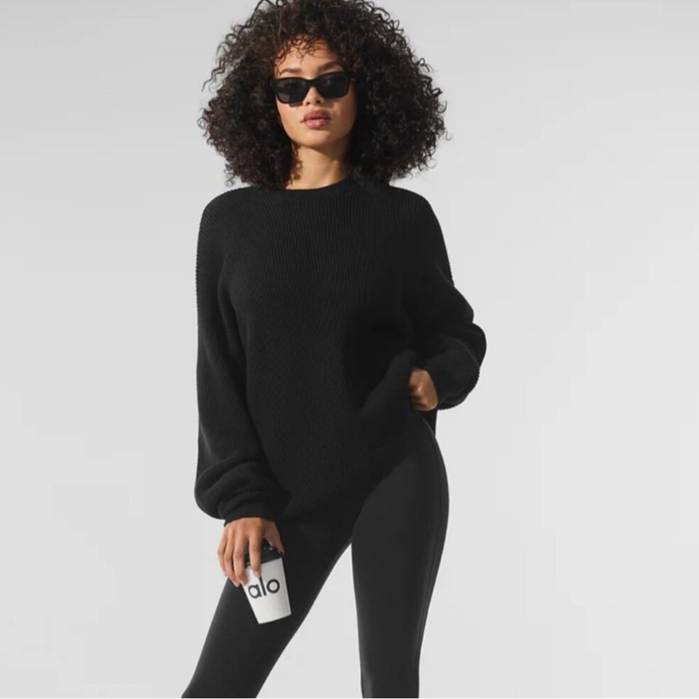 Alo Ribbed Sweater - Picture 3 of 8
